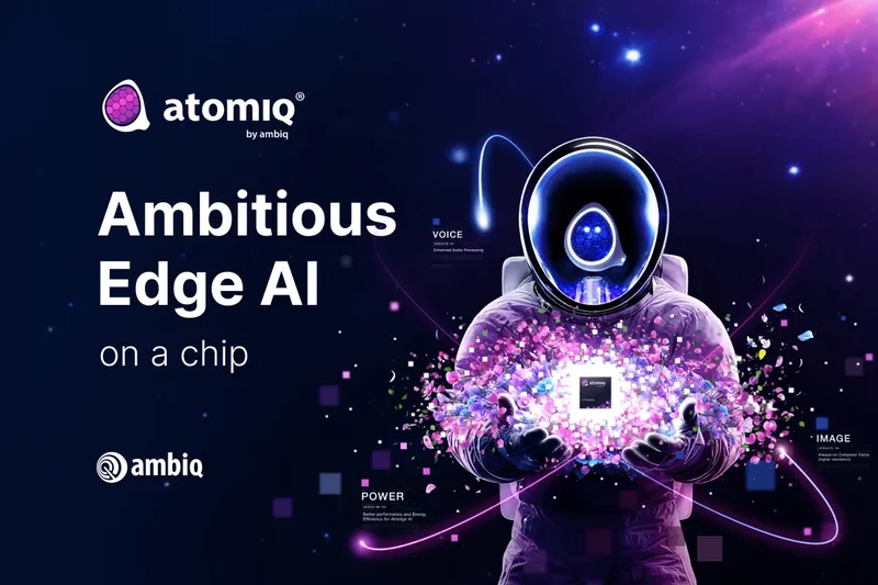 Ambiq Launches Atomiq as the First Ultra-Low Power NPU SoC for Edge AI