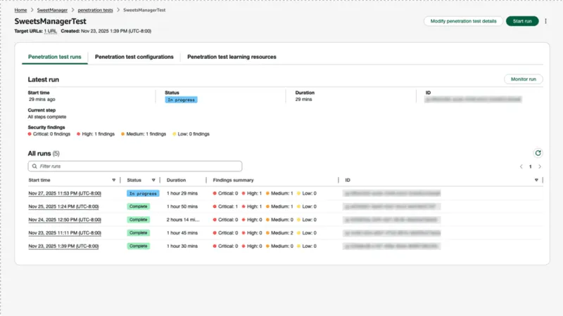 AWS Security Agent for Autonomous Penetration Testing Now Generally Available Across Major Clouds