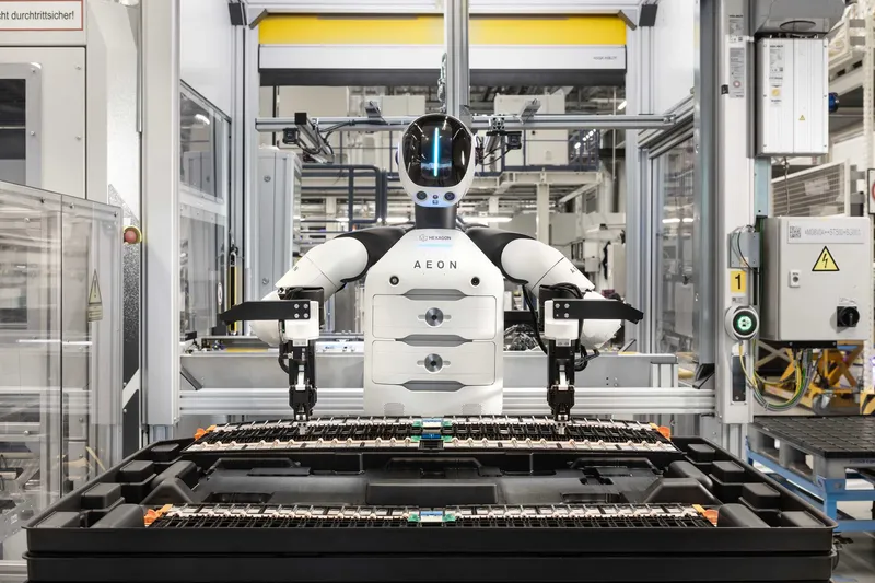 BMW Group Introduces Humanoid Robots to European Production Lines for the First Time