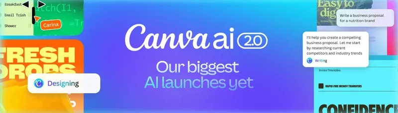 Canva Unveils AI 2.0 Transforming the Creative Process into a Conversational Agentic Workspace