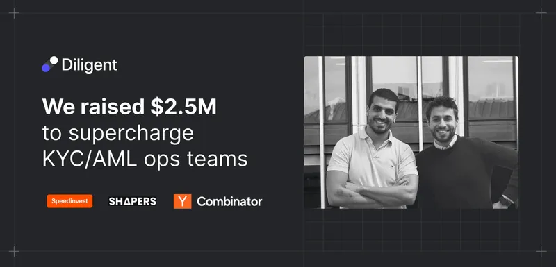 Diligent AI Raises $2.5 Million to Scale Autonomous Financial Crime Compliance Agents