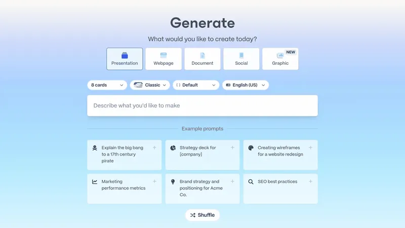 Gamma Challenges Adobe and Canva With New AI-Native Design Suite Launch