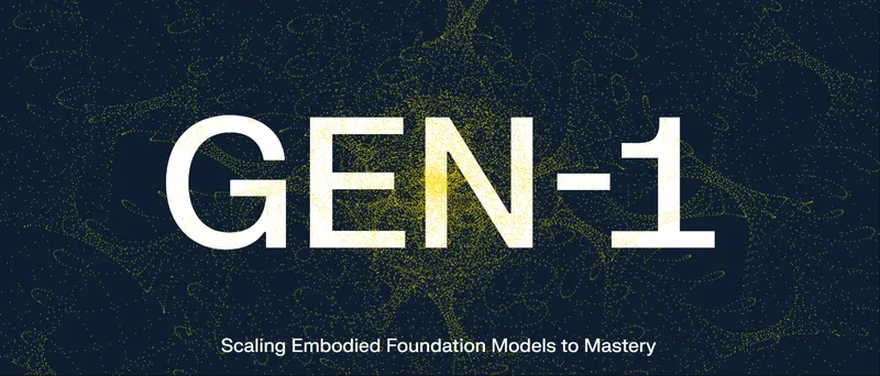 Generalist AI Debuts GEN-1 Model Crossing the Performance Threshold to Physical Task Mastery