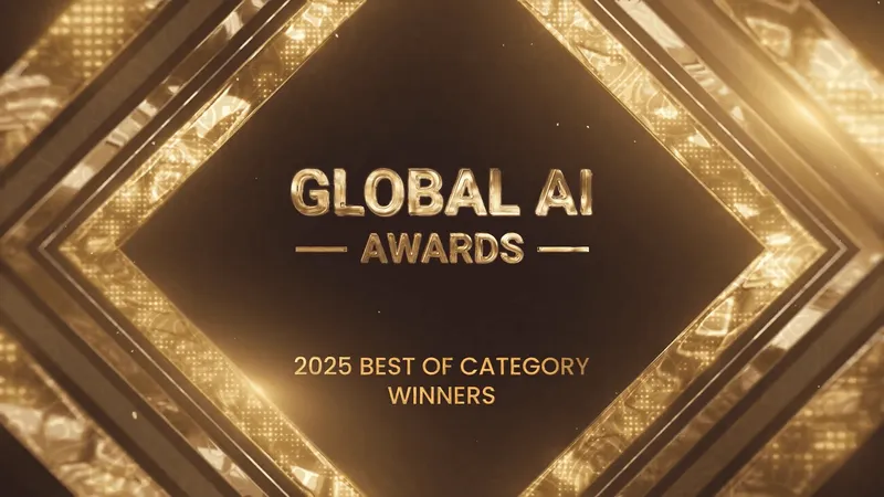 Agentic AI Systems Dominate 2025 Global AI Awards Honoring Industry Innovation