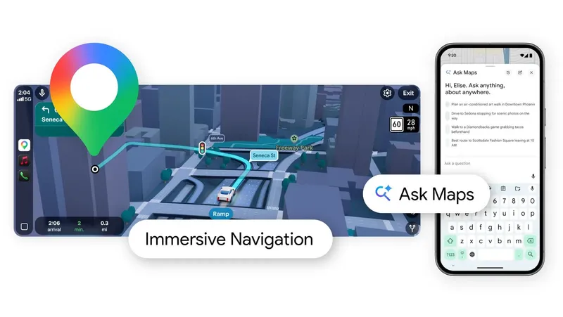 Google Maps Integrates Gemini AI for Conversational Search and 3D Immersive Navigation