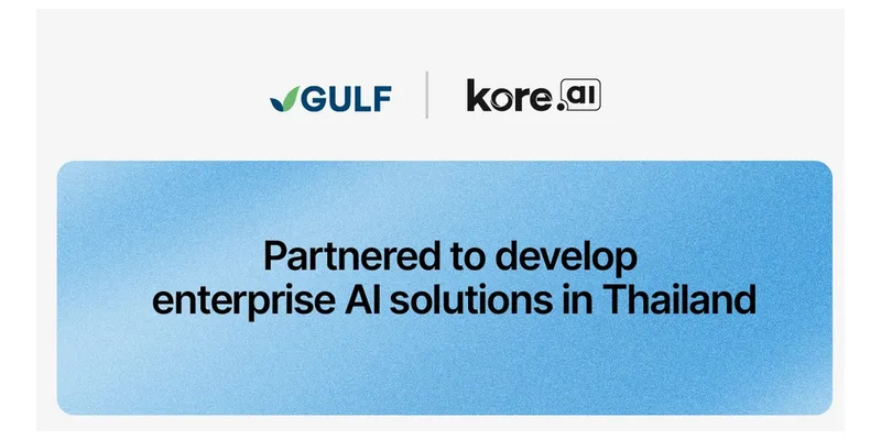 Gulf Edge and Kore.ai Partner to Accelerate AI-First Transformation in Thailand