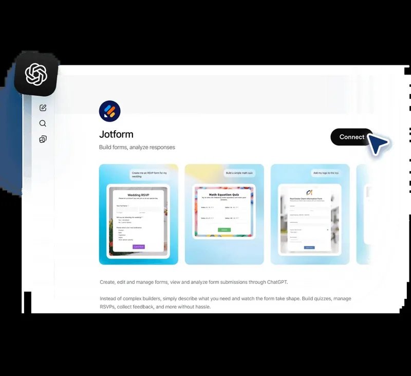 Jotform Integrates With ChatGPT Marketplace For Seamless AI Form Building and Data Analysis