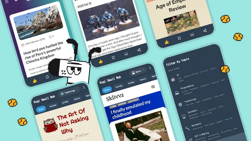 Kagi Launches Small Web Mobile Apps and Categories to Revitalize Human-Centric Discovery