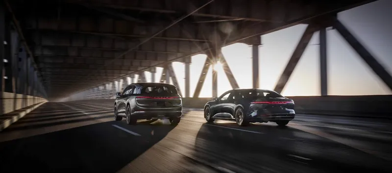 Lucid EV strategy 2026 Saudi PIF funding and Uber robotaxi partnership