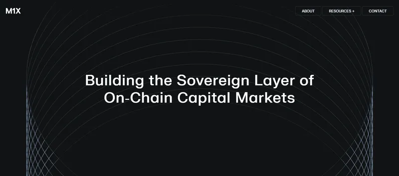M1X Global Secures $3 Million to Launch On-Chain Sovereign Debt Infrastructure