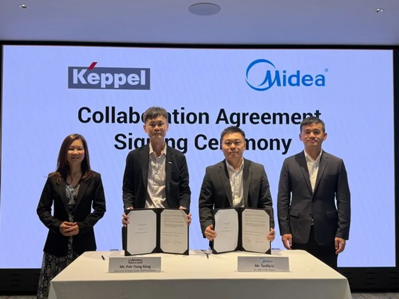 Midea and Keppel Launch AI-Powered Modular Cooling Alliance to Decarbonize Asian Infrastructure
