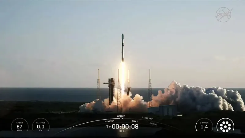 NASA and Northrop Grumman Launch 11,000 Pounds of Science and Cargo to ISS