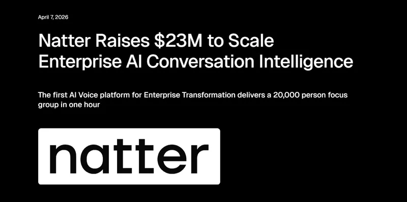 Natter Secures $23 Million to Transform Enterprise Voice via AI Conversation Intelligence