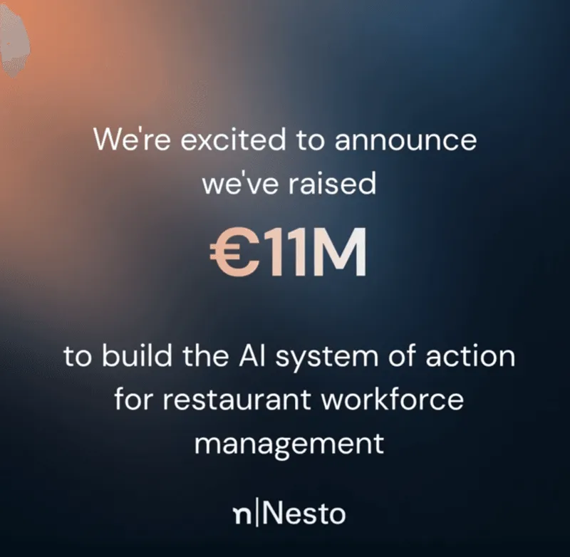 Nesto Raises 11 Million Euro to Automate Hospitality Workforce Management with Artificial Intelligence
