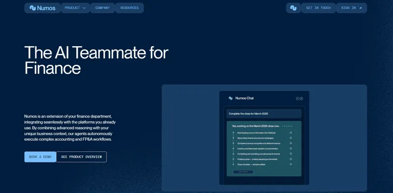 Numos Secures $4.25M Seed Funding to Launch Transparent AI Platform for Enterprise Finance Teams