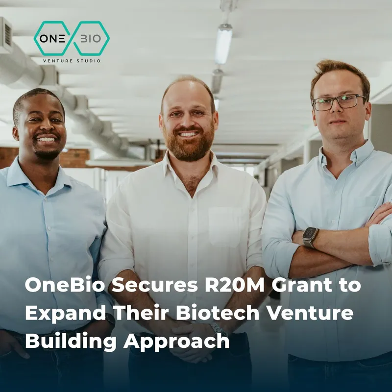 OneBio Secures R20 Million Grant to Propel African Biotech Innovation and Venture Building