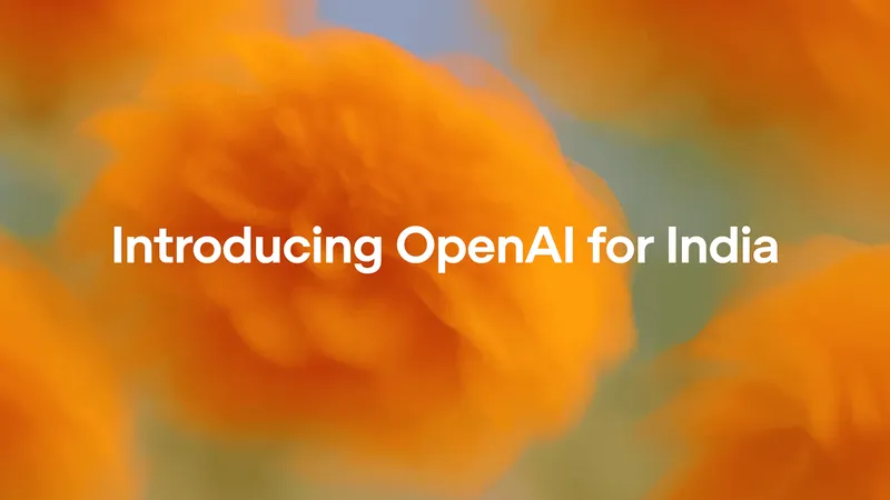 OpenAI Launches Massive India Initiative with Tata Group for Sovereign AI Infrastructure