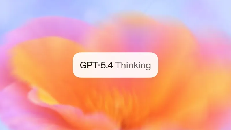 OpenAI Launches GPT-5.4: A New Frontier Model Built for Native Computer Use and Professional Tasks