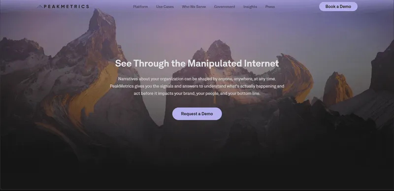 PeakMetrics Raises $6M Series A To Combat AI-Powered Narrative Manipulation Worldwide