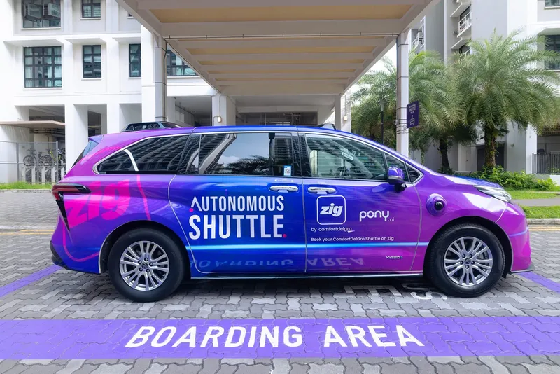 Pony AI and ComfortDelGro Launch By-Invite Autonomous Rides in Singapore Punggol District