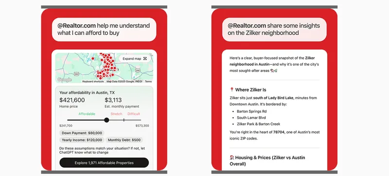 Realtor.com Launches New ChatGPT App to Assist Home Shoppers with Pre-Search Planning