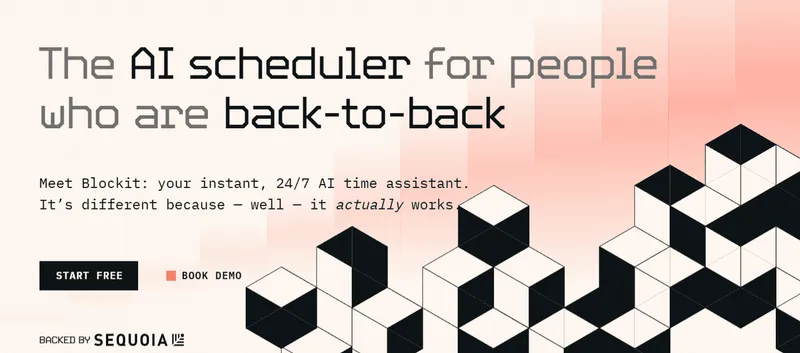 Sequoia Capital Backs AI-Agent Startup Blockit to Revolutionize Scheduling