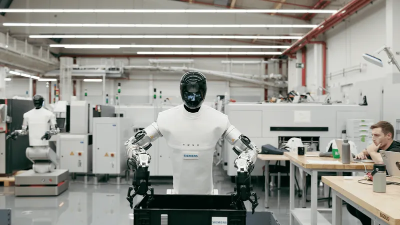 Siemens and NVIDIA Deploy Humanoid Robot to Automate Industrial Logistics Operations