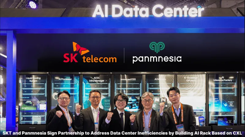 SK Telecom and Panmnesia Partner to Revolutionize AI Data Centers with CXL Technology