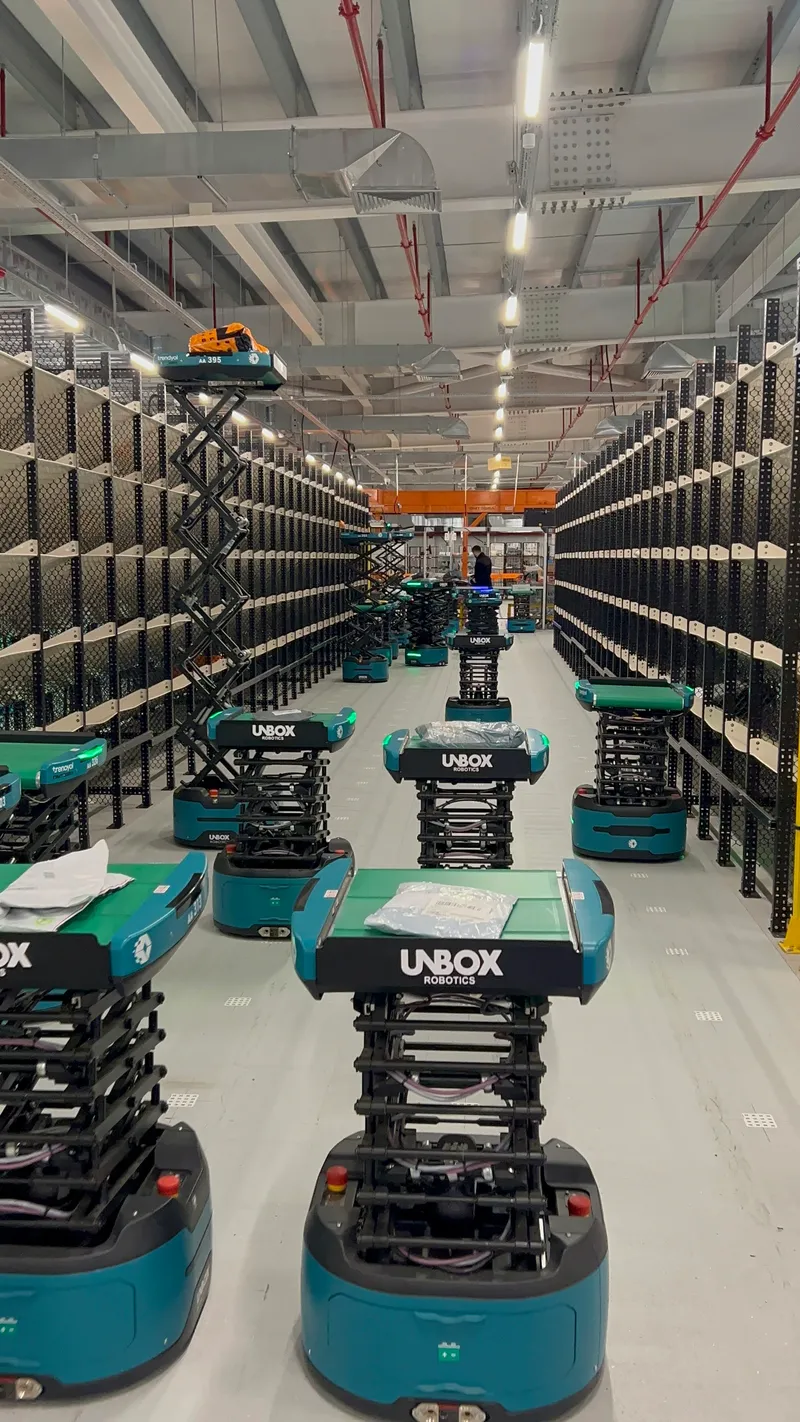 Unbox Robotics Secures $28 Million Series B to Scale Global Warehouse Automation