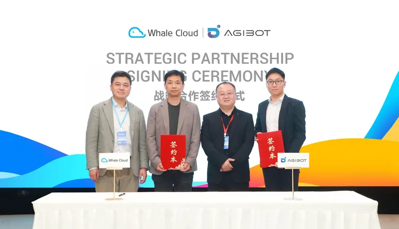 Whale Cloud and AGIBOT Partner to Accelerate Global Expansion of Embodied AI